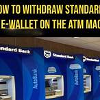 money from standard bank not going into lottery wallet